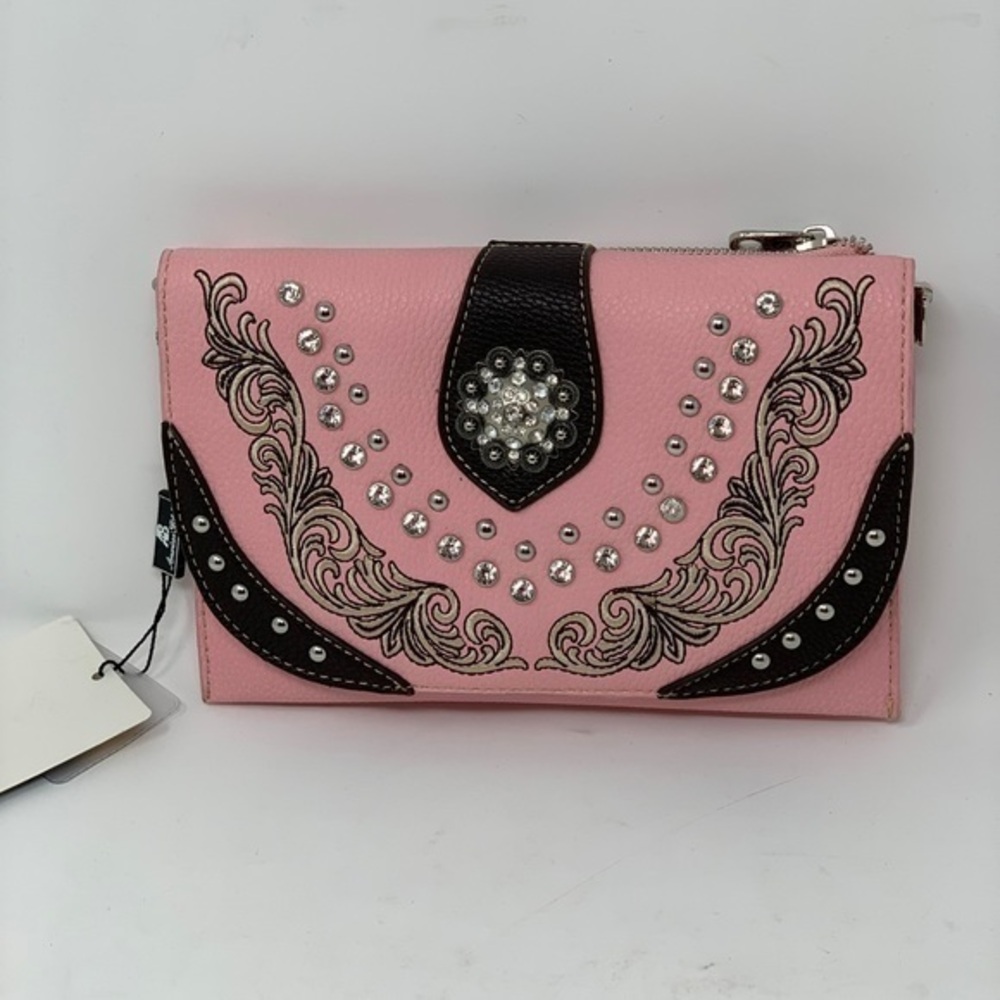 Montana west American bling clutch crossbody bag